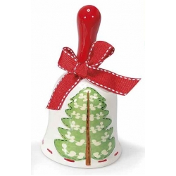 Christmas bell tree, ceramic